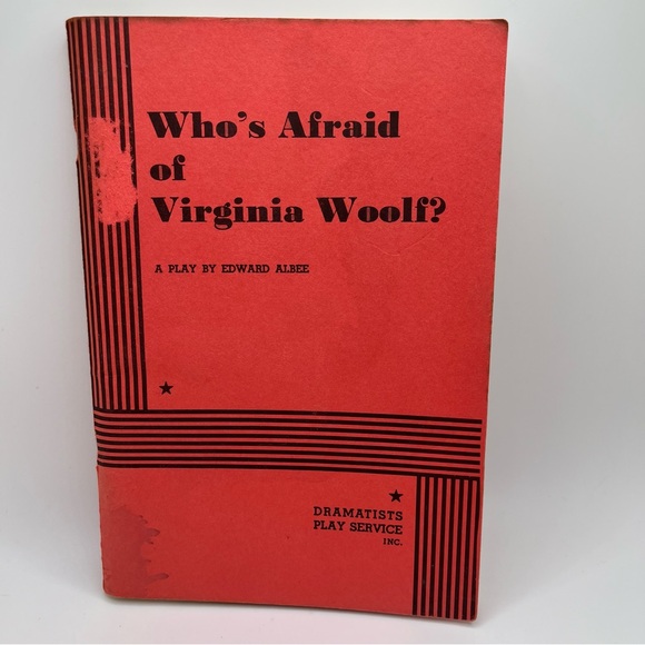 Who’s Afraid Of Virginia Woolf 1962 Play By Edward Albee Dramatists Play Service - Picture 1 of 11